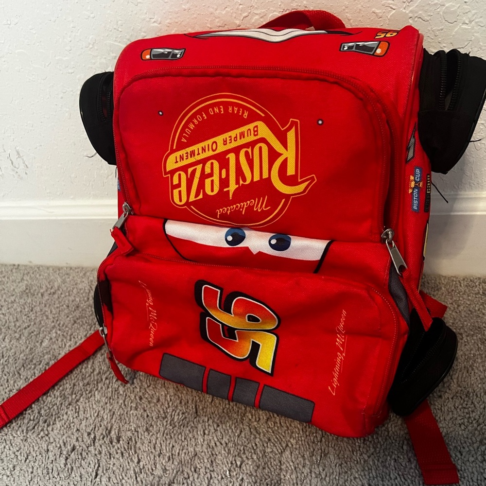 Boys Backpack Cars